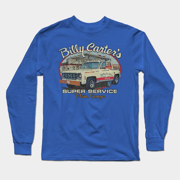 Billy Carter's Super Service 1972 Long Sleeve T-Shirt by JCD666